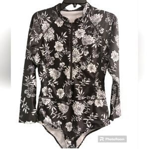 Floral swim Rashguard
